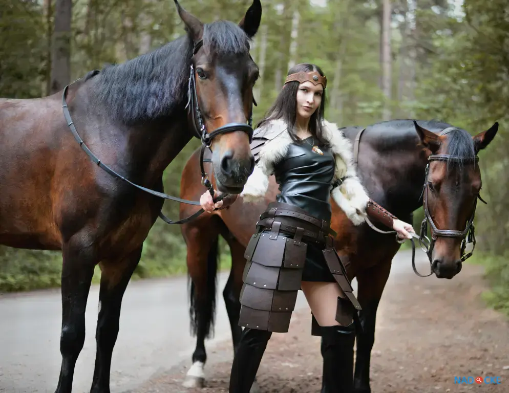 Прокат костюмы викингов женские