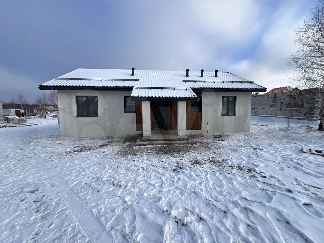 Коттедж 107 м² на участке 10 сот.