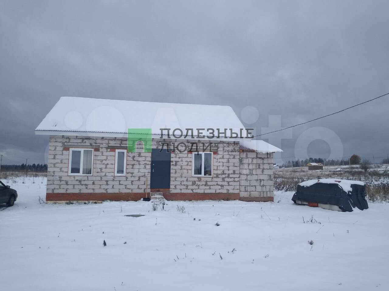 Коттедж 75 м² на участке 15,2 сот.