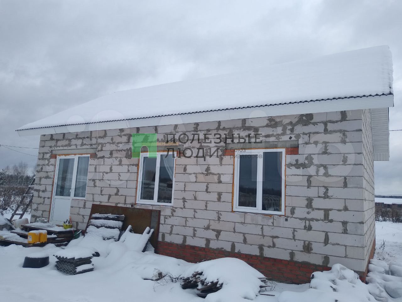 Коттедж 75 м² на участке 15,2 сот.