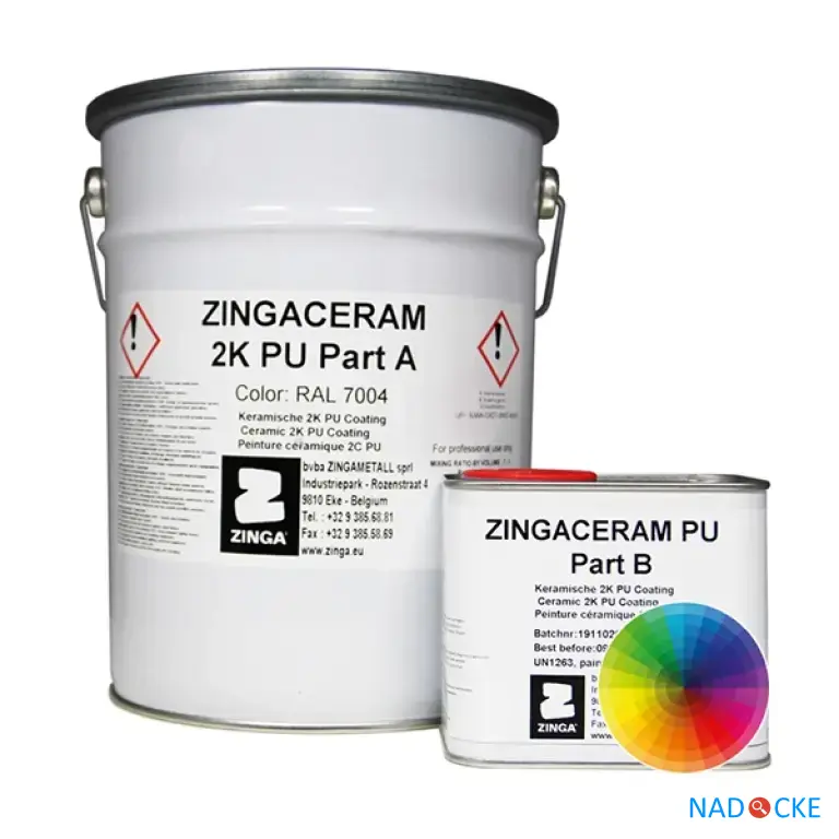 ZINGACERAM PU Краска Zinga