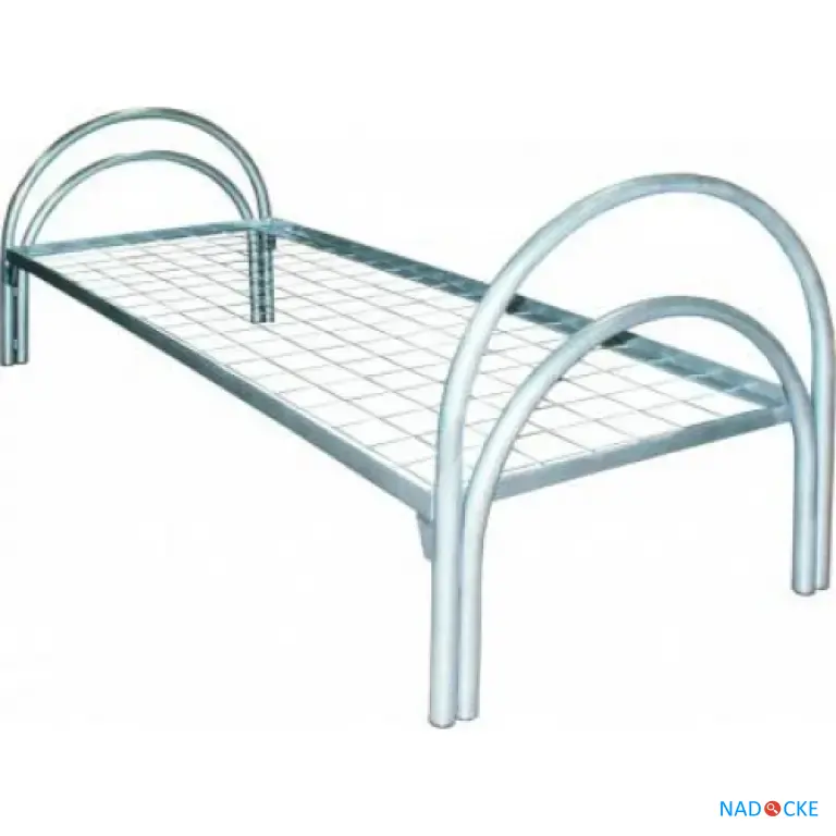 Кровати металлические ГОСТ образца со сварной сеткой