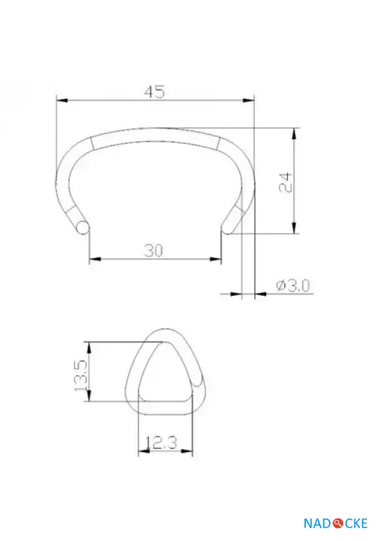 Механический степлер AIR TOOL MT-HC45