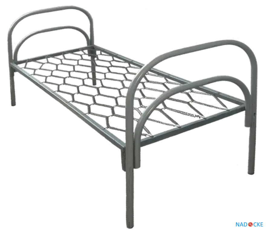 Бюджетные металлические кровати в дома престарелых