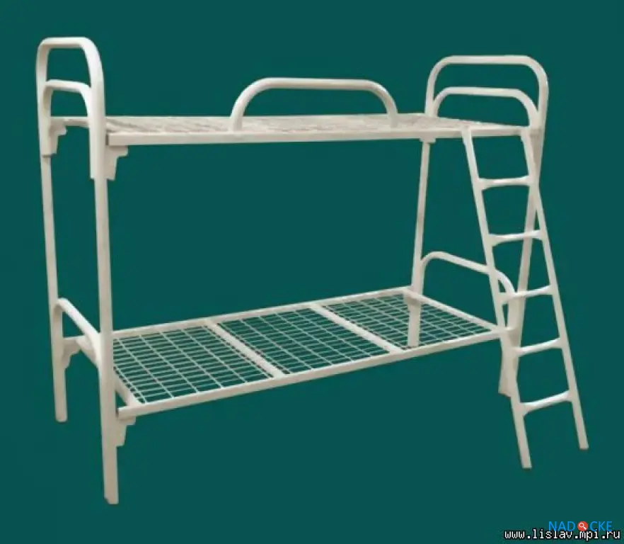 Бюджетные металлические кровати в дома престарелых