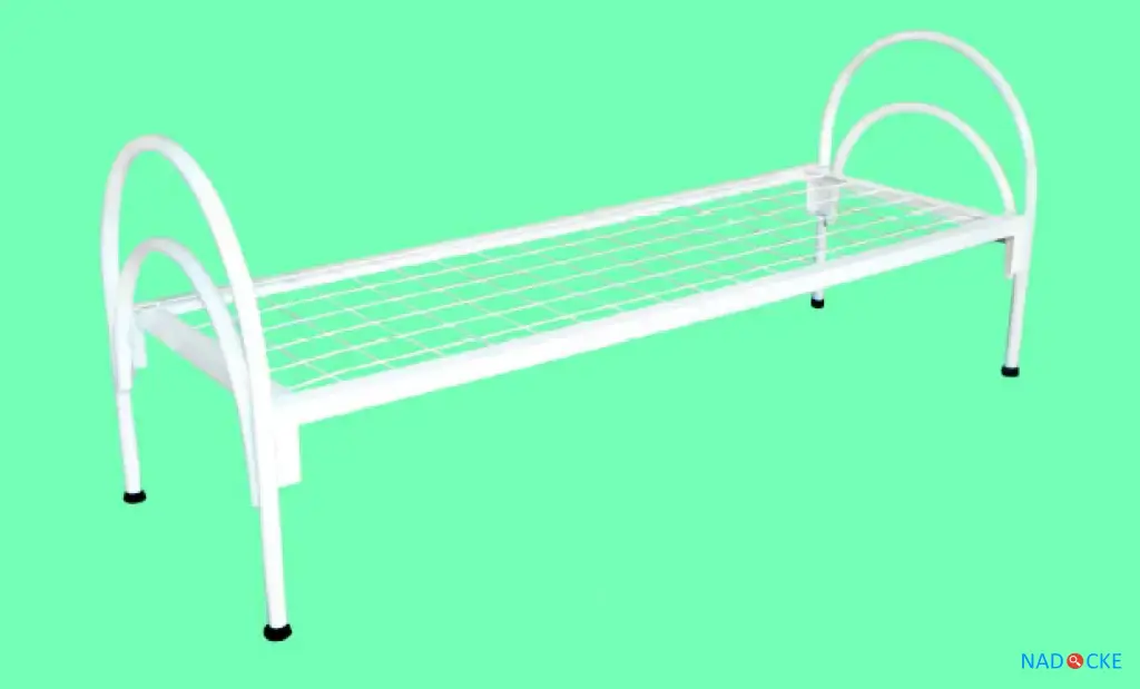 Бюджетные металлические кровати в дома престарелых
